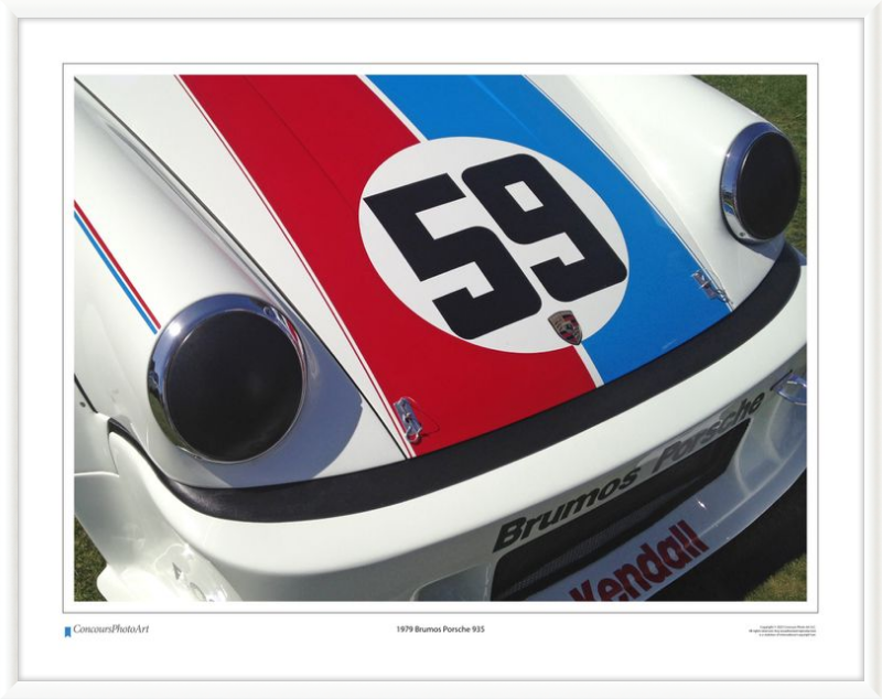 1979 Brumos Porsche 935 / CPA401A / Color Image