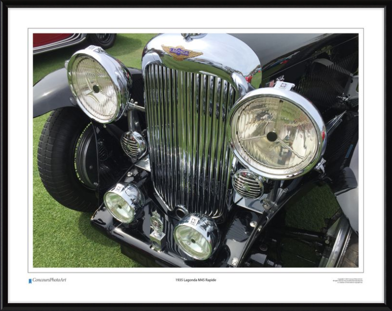 1935 Lagonda M45 Rapide / CPA104A / Color Image