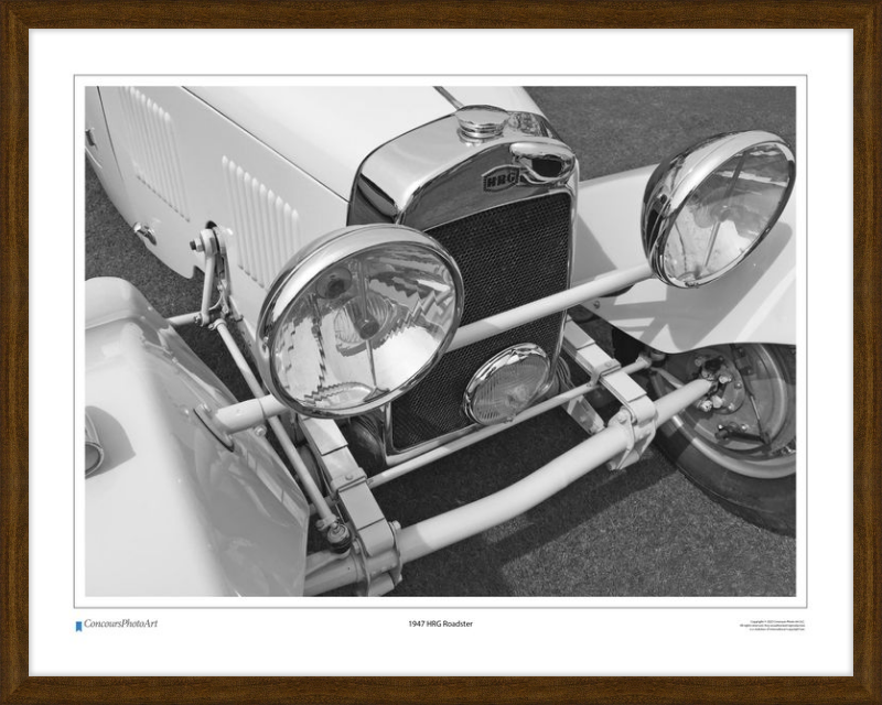 1947 HRG Roadster / CPA102B / Black and White
