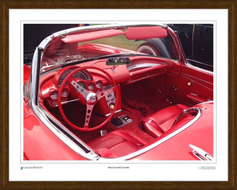 1962 Chevrolet Corvette / CPA609A / Color Image