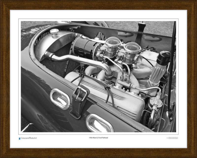 1950 Allard J2 Ford Flathead / CPA701B / Black and White