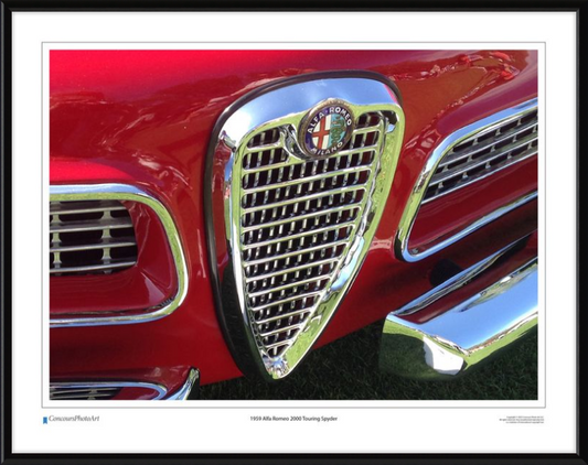 1959 Alfa Romeo 2000 Touring Spyder / CPA209A / Color Image