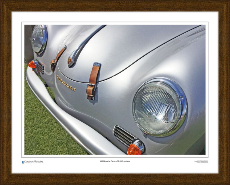 1958 Porsche Carrera GT GS Speedster / CPA203A / Color Print