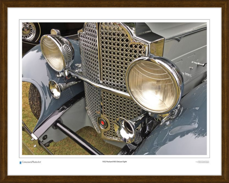 1932 Packard 903 Deluxe Eight / CPA312A / Color Print