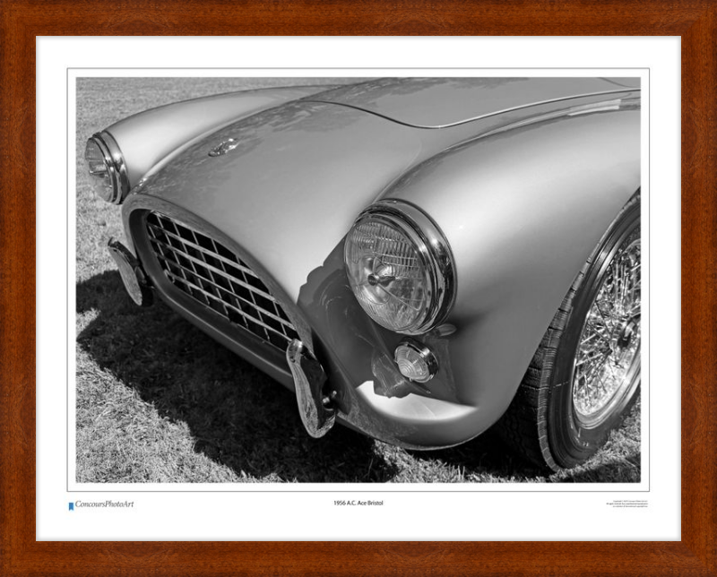 1956 A.C. Ace Bristol / CPA118B / B&W Print
