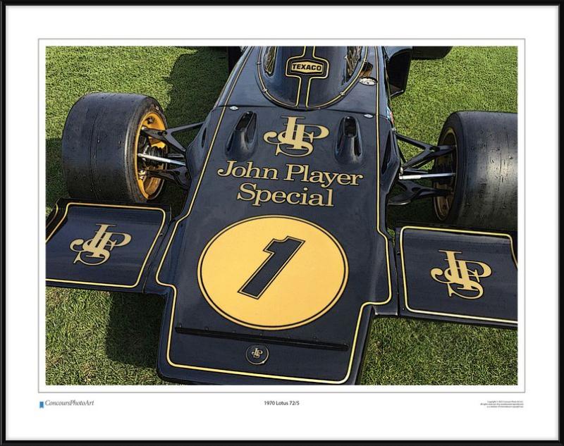 1970 Lotus 72/5 / CPA405C / Stylized Image