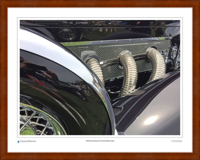 1929 Duesenberg J/SJ Convertible Coupe / CPA314A / Color Print