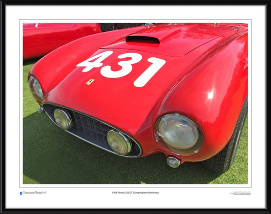 1956 Ferrari 250 GT Competizione Berlinetta / CPA408A / Color Image