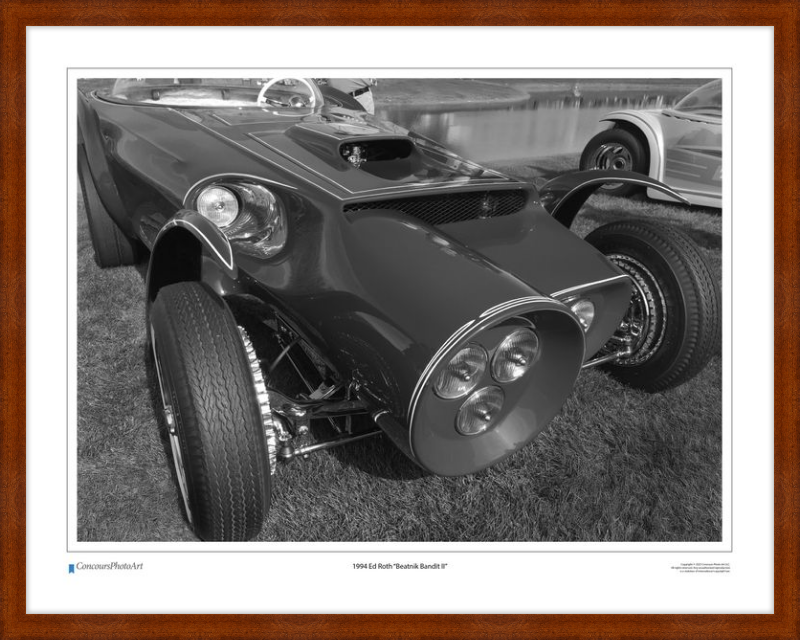 1964 Ed Roth "Orbitron" / CPA508B / Black and White