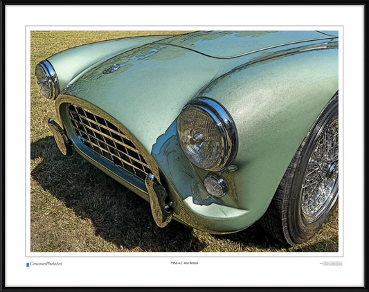 1956 A.C. Ace Bristol / CPA118C / Stylized Print