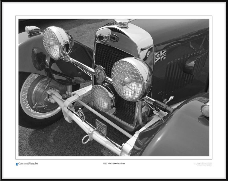 1953 HRG 1500 Roadster / CPA107B / Black and White