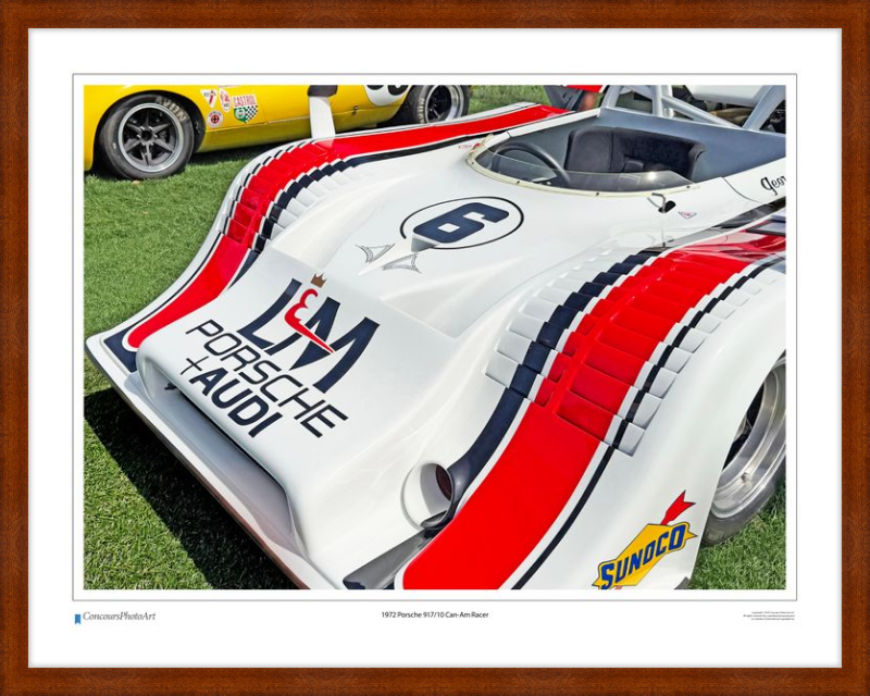 1972 Porsche 917/10 Can-Am Racer / CPA416A / Color Print