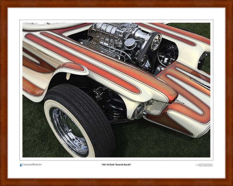 1961 Ed Roth "Beatnik Bandit" / CPA511C / Stylized Image