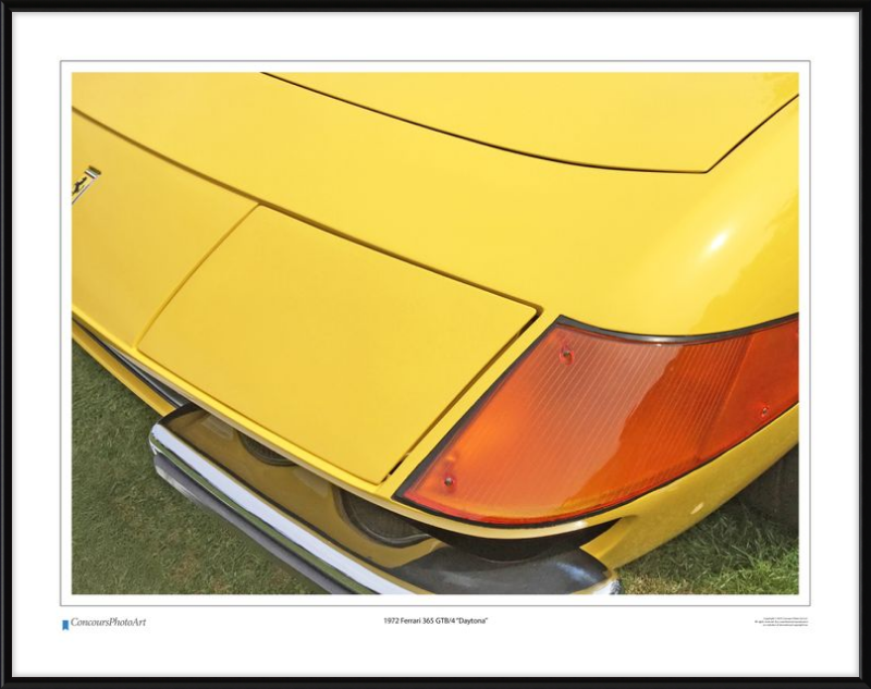 1972 Ferrari 365 GTB/4 “Daytona” / CPA205A / Color Print