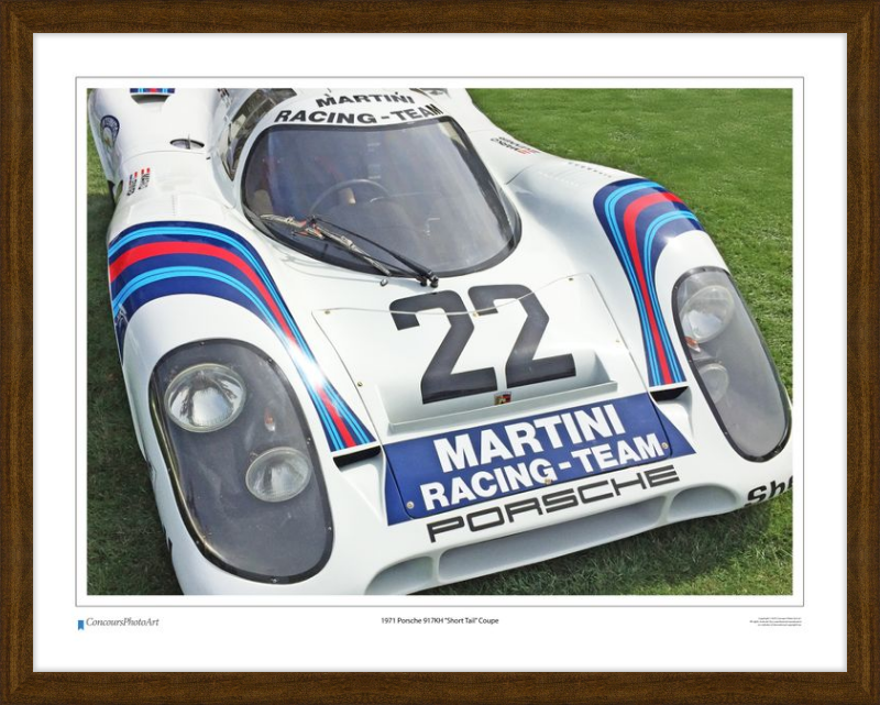 1971 Porsche 917KH "Short Tail" Coupe / CPA409A / Color Print