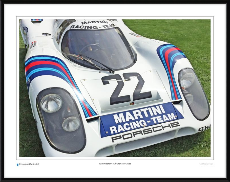 1971 Porsche 917KH "Short Tail" Coupe / CPA409A / Color Print