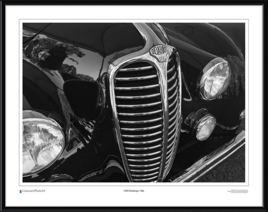 1949 Delahaye 148L / CPA207B / Black and White