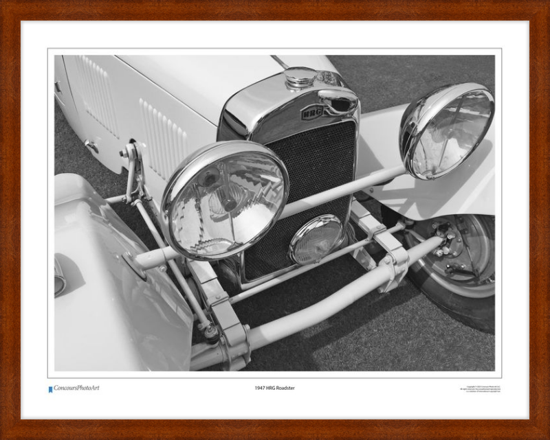 1947 HRG Roadster / CPA102B / Black and White