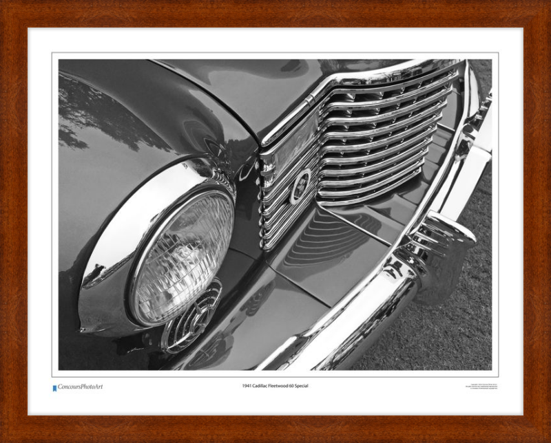 1941 Cadillac Fleetwood 60 Special / CPA321B / B&W Print