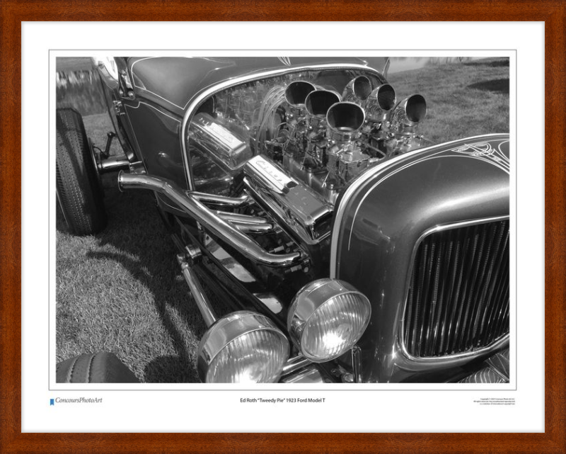 1962 Ed Roth "Tweedy Pie" / CPA506B / Black and White