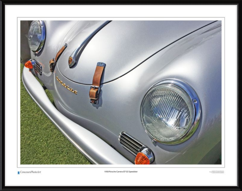 1958 Porsche Carrera GT GS Speedster / CPA203A / Color Print
