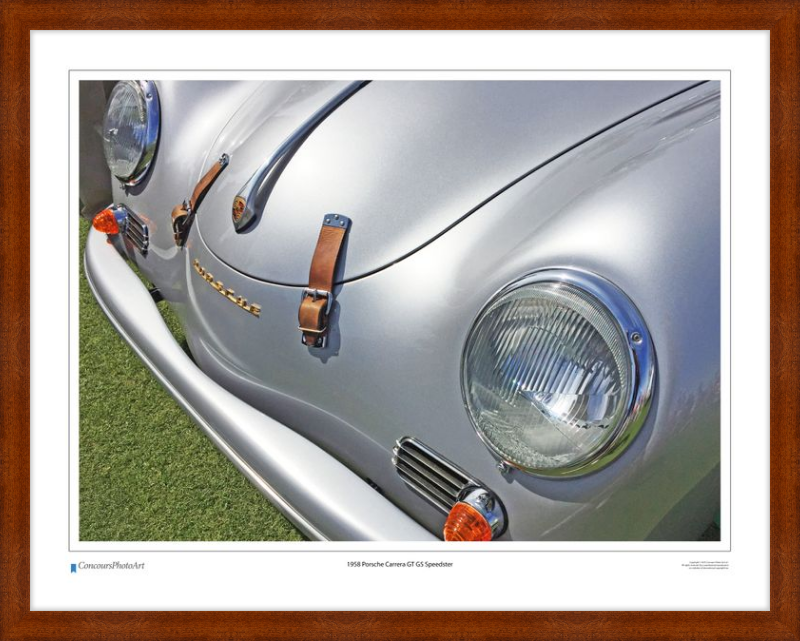 1958 Porsche Carrera GT GS Speedster / CPA203A / Color Print