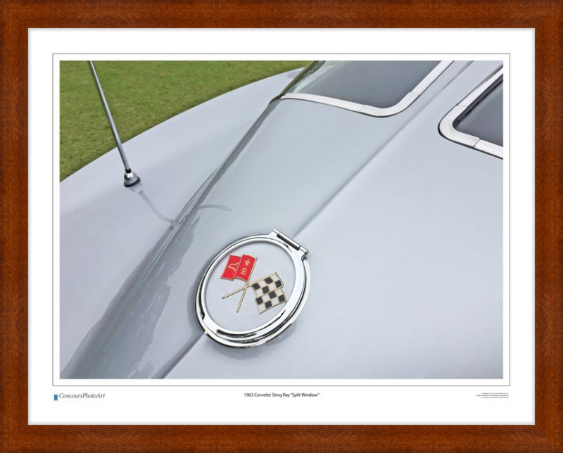 1963 Chevrolet Corvette Sting Ray "Split Window" / CPA317A / Color Print