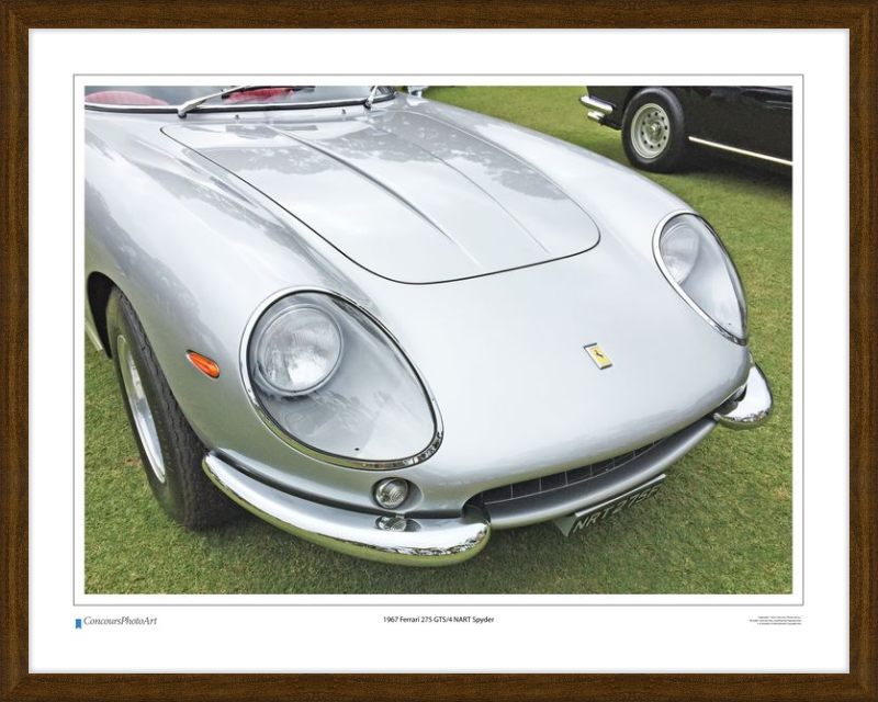 1967 Ferrari 275 GTS/4 NART Spyder / CPA218A / Color Print