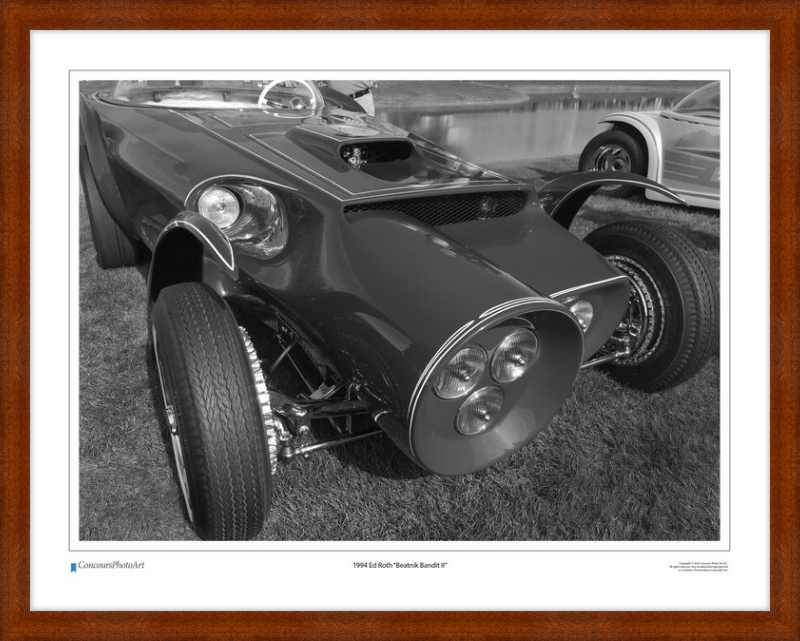 1964 Ed Roth "Orbitron" / CPA508B / Black and White