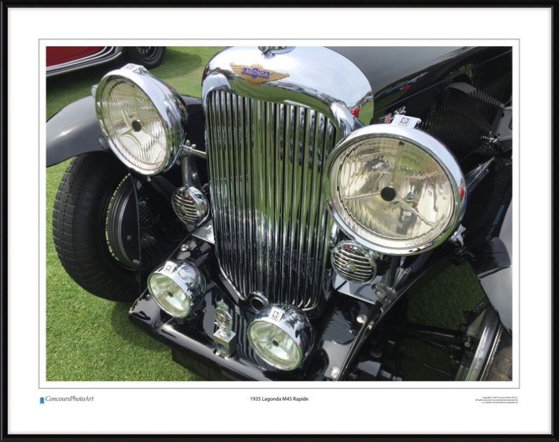 1935 Lagonda M45 Rapide / CPA104A / Color Image