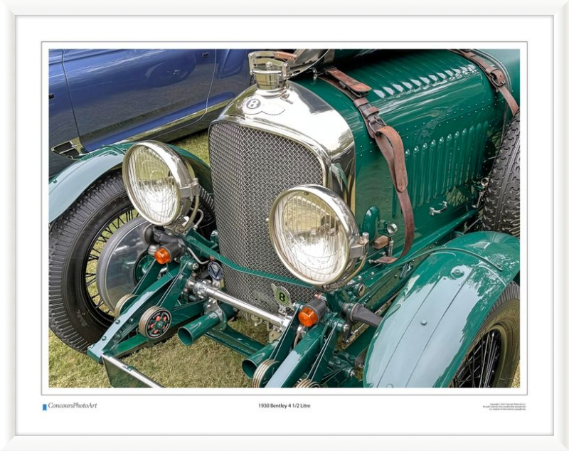 1930 Bentley 4 1/2 Litre / CPA113A / Color Print