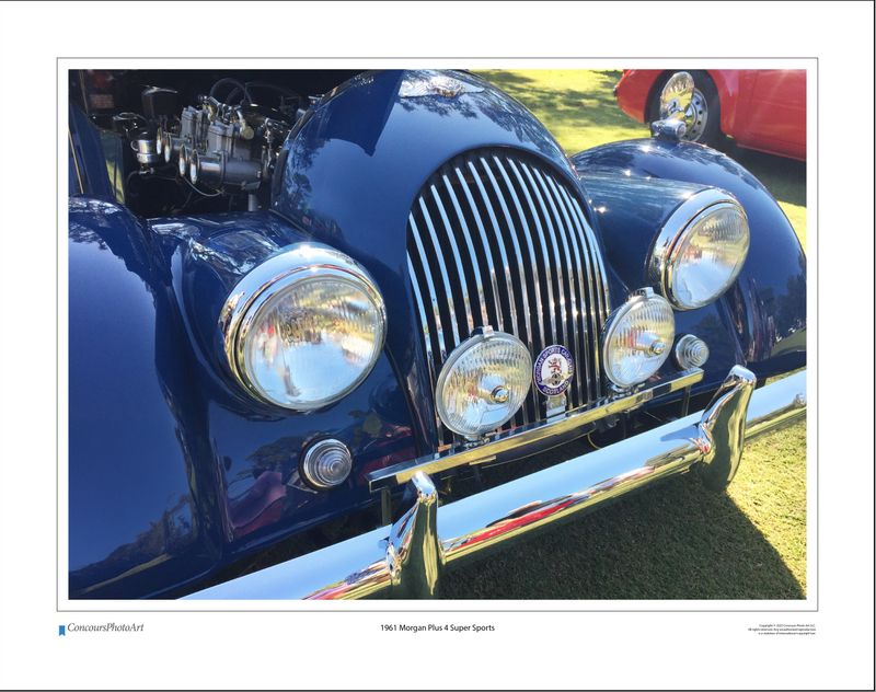 1961 Morgan Plus 4  / CPA108A / Color Image