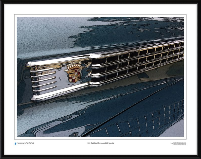 1941 Cadillac Fleetwood 60 Special / CPA305C / Stylized Image