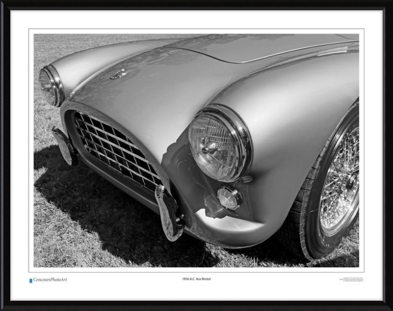 1956 A.C. Ace Bristol / CPA118B / B&W Print