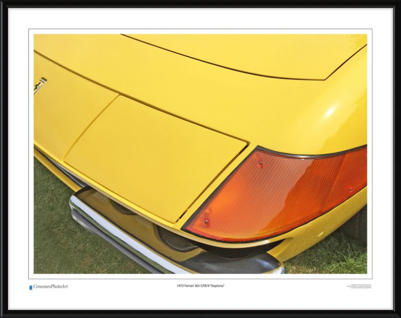 1972 Ferrari 365 GTB/4 “Daytona” / CPA205A / Color Print