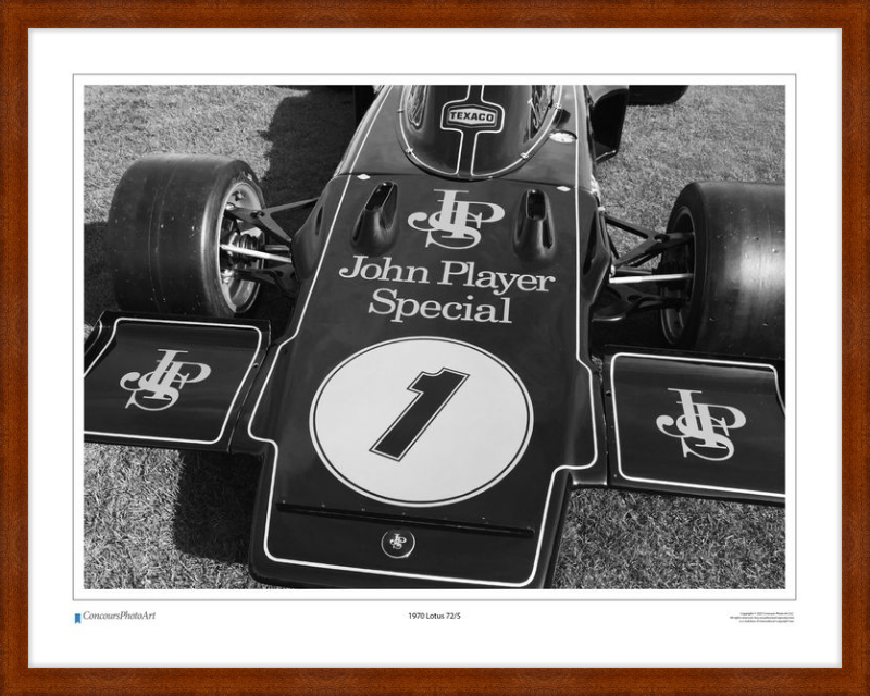1970 Lotus 72/5 / CPA405B / Black and White