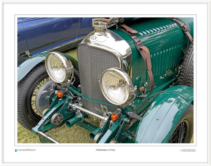 1930 Bentley 4 1/2 Litre / CPA113A / Color Print