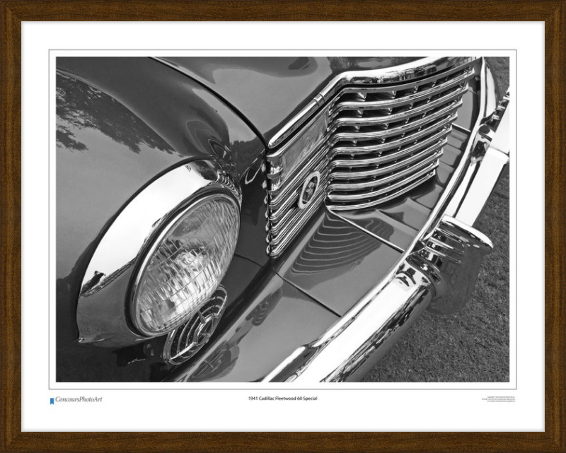 1941 Cadillac Fleetwood 60 Special / CPA321B / B&W Print