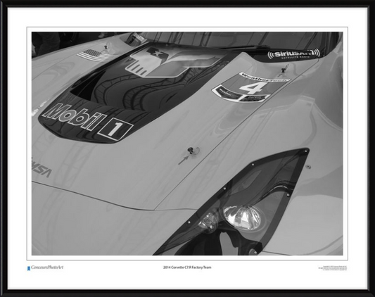 2014 Corvette C7.R Factory Team / CPA403B / Black and White