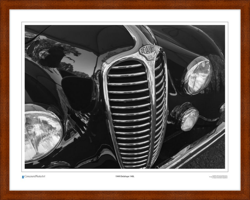 1949 Delahaye 148L / CPA207B / Black and White