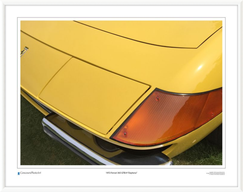 1972 Ferrari 365 GTB/4 “Daytona” / CPA205A / Color Image