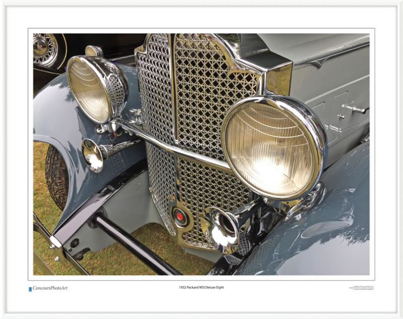 1932 Packard 903 Deluxe Eight / CPA312A / Color Print