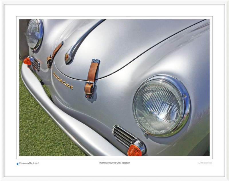 1958 Porsche Carrera GT GS Speedster / CPA203A / Color Print