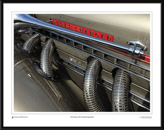 1935 Auburn 851C Boattail Speedster / CPA310C / Stylized Image
