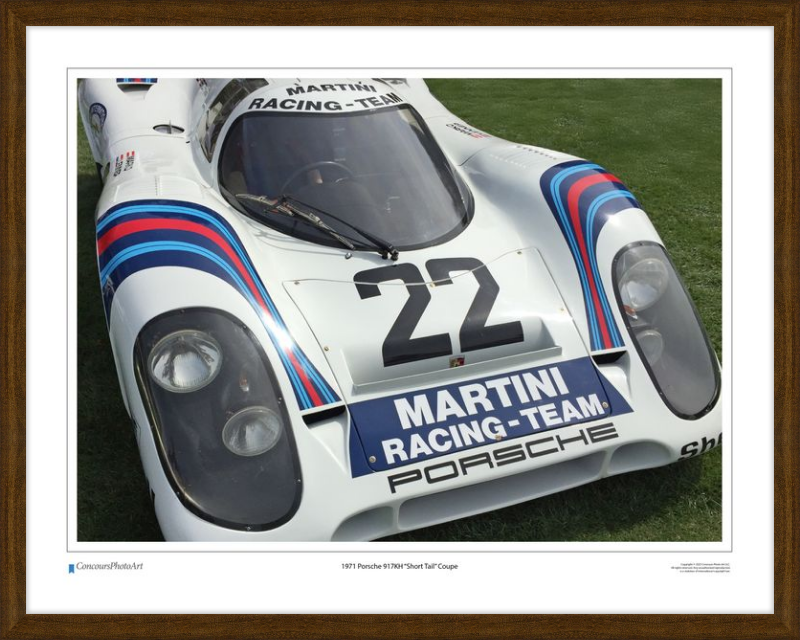 1971 Porsche 917KH "Short Tail" Coupe / CPA409A / Color Image