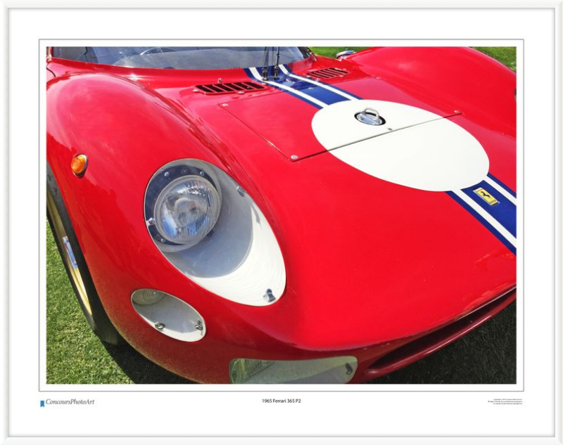 1965 Ferrari 365 P2 / CPA411A / Color Print
