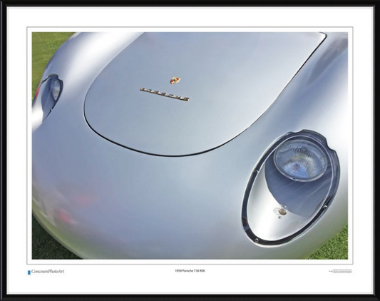 1959 Porsche 718 RSK / CPA212A / Color Print