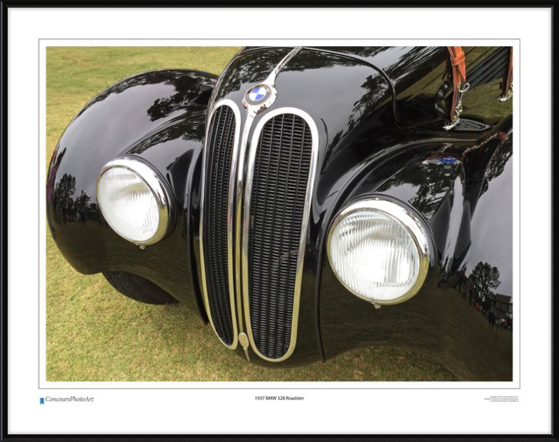 1937 BMW 328 Roadster / CPA206A / Color Print