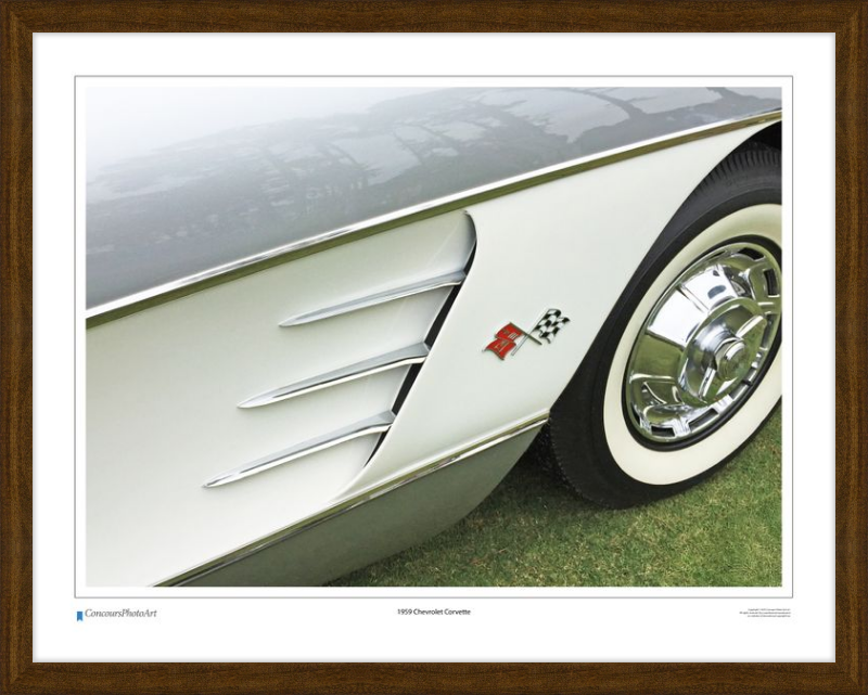1959 Chevrolet Corvette / CPA320A / Color Print