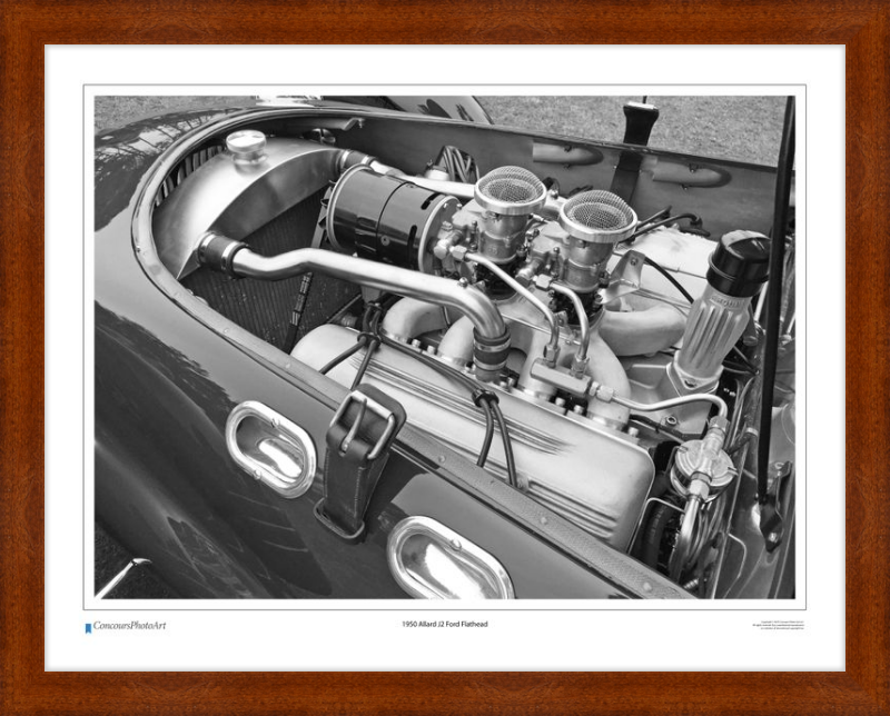1950 Allard J2 Ford Flathead / CPA701B / Black and White